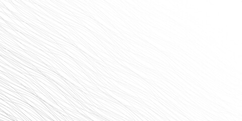 Set of wavy horizontal lines. Vector design element. vector