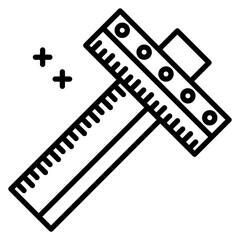 T-Square Icon