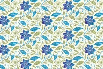 floral line art repeat pattern with hand drawn rose elements and fine botanical texture for stylish kitchen wear and fabric design

