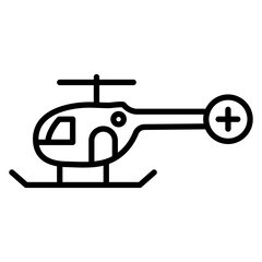 Rescue Chopper Icon