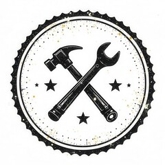 hammer and wrench logo