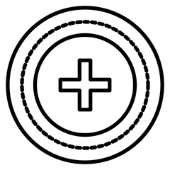 Obraz premium Plus Icon