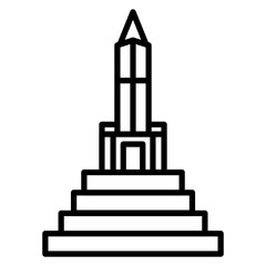 Newzealand Monument Icon