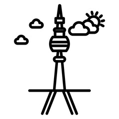 Fernsehturm Berlin Icon © Icons Studio