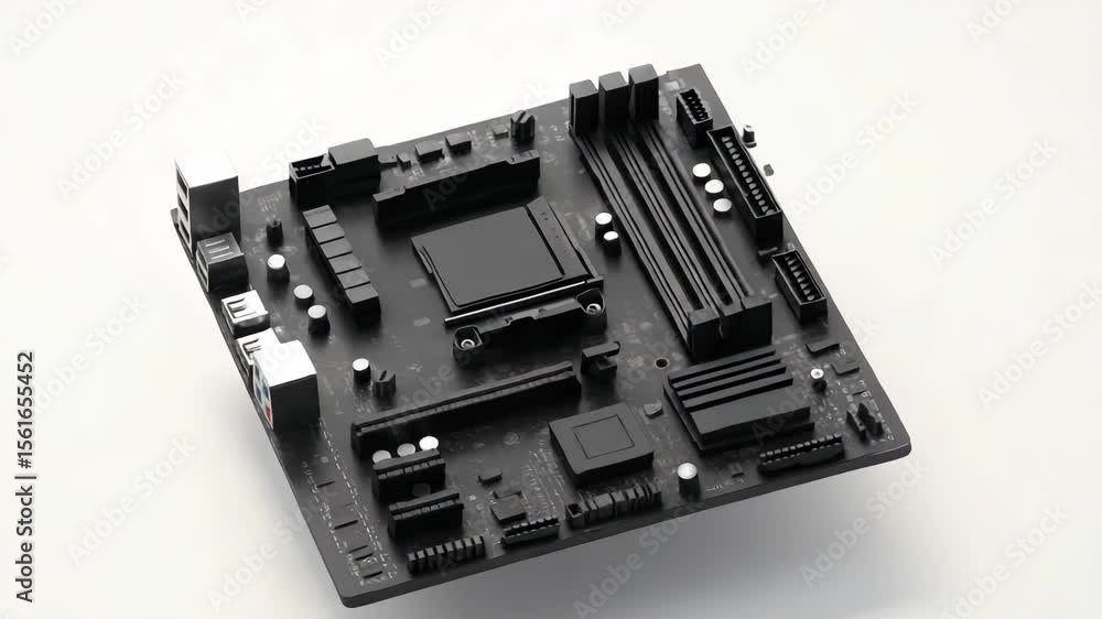 Poster exploring the importance of chipsets in computer motherboards and their impacts on overall performan