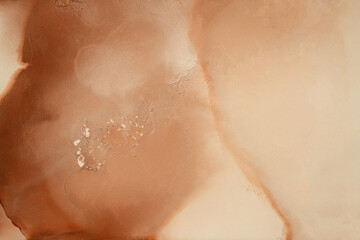 Hand Painted Watercolor Background With Copy Space