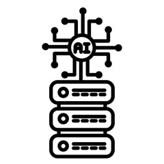 Intelligent Data Icon