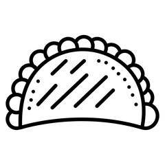 Empanada Icon