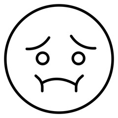 Nauseated Face Icon