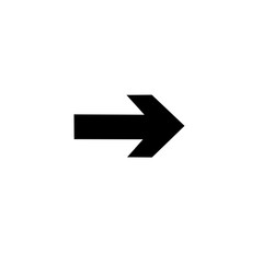 black arrow sign