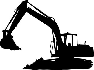 excavator and shovel