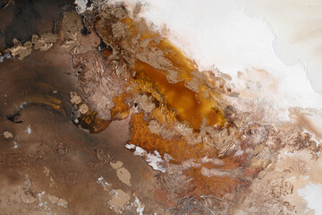 Hand Painted Abstract Texture Painting