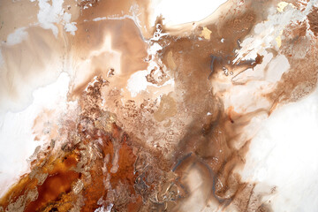 Neutral Hand Painted Abstract Art