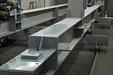 Manufacturing industry plant factory welding turner milling machine operator welder girl woman...