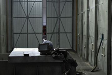 Manufacturing industry plant factory welding turner milling machine operator welder girl woman...