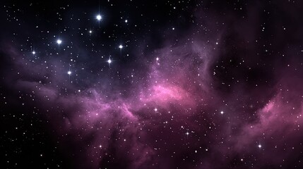 Stunning view of a colorful galaxy in deep space with stars and nebulae.