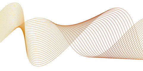 Abstract wave line for banner wallpaper background with wave design. Futuristic technology and wave pattern.