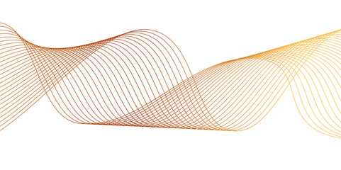 Abstract wave line for banner wallpaper background with wave design. Futuristic technology and wave pattern.