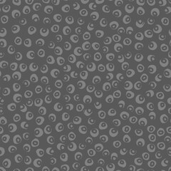 Monochrome Abstract Brush Strokes Seamless Pattern Design