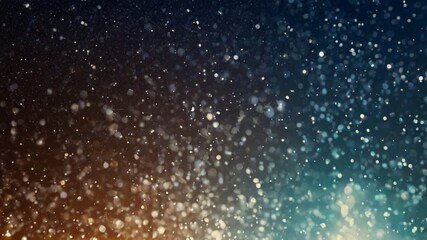 Obraz premium Star flare, bokeh, stardust, shimmer, and white sparkle glow create a magical festive night background, perfect for holiday decorations, bright light effects, and enchanting sparkling explosions full 