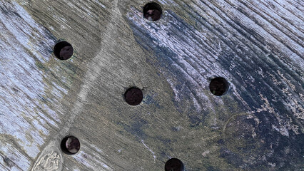 Wooden chair texture background