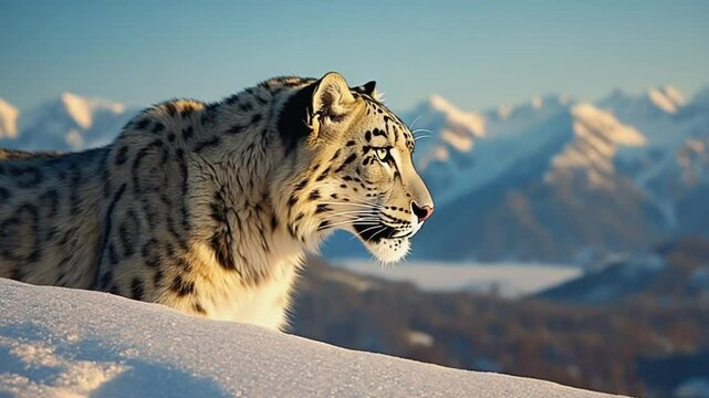 Snow leopard.