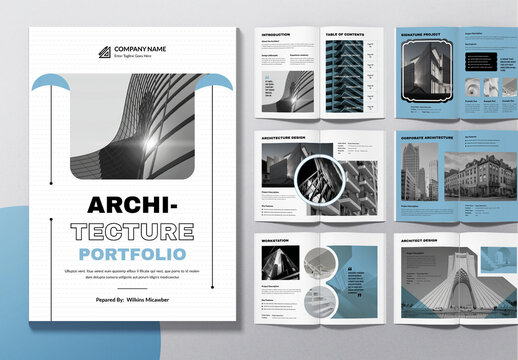 Architecture Portfolio Layout