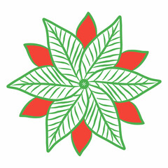 Flower vector illustration 