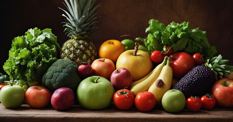 fresh fruits and vegetables