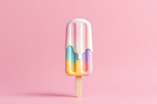 Rainbow Dreamsicle Delight Sweet Summer Treat Nostalgic Candy Fun