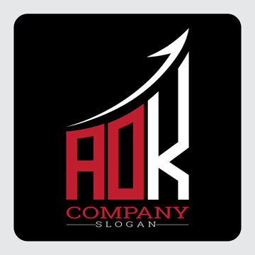 ADK logo design, ADK Company Logo Design Growth vector, ADK Upward Arrow Business Success Logo vector, ADK Corporate Branding Logo, ADK simple and modern logo, ADK business finance logo design, etc.