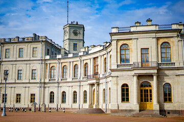 Fototapeta premium The Grand Gatchina Palace: Russia's Majestic Landmark
