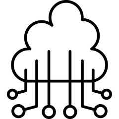 Cloud Computing Icon