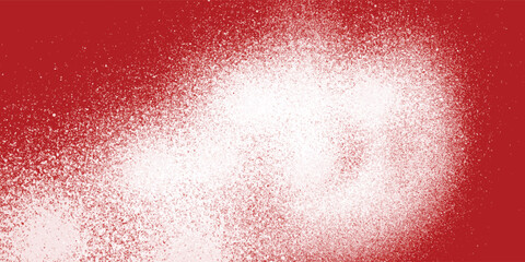 Fototapeta premium White grunge mist design layered over red background