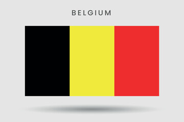 The National Flag of Belgium