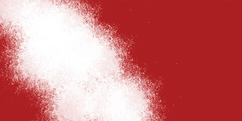 Abstract smoky effect in white over vibrant red texture

