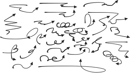 矢印のイラストセット