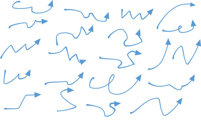 矢印のイラストセット