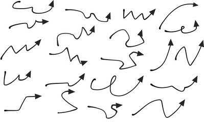 矢印のイラストセット