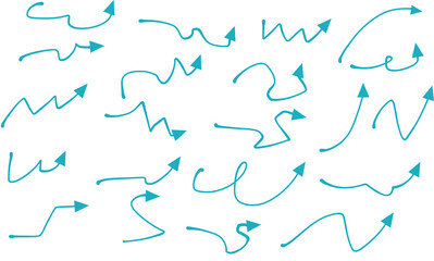 矢印のイラストセット