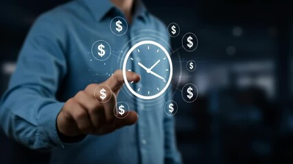 Time is Money: Boost Productivity, Invest Wisely & Maximize Profits | Financial Growth, Time Management - Powered by Adobe