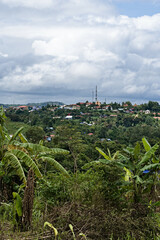 Saen Monourom Hill under a stormy sky