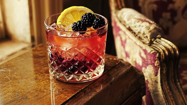 bramble traditional cocktail video