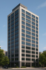 Obraz premium modern office building