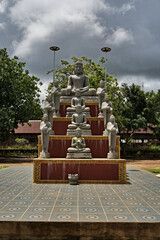 Wat Sen Monorom before the storm