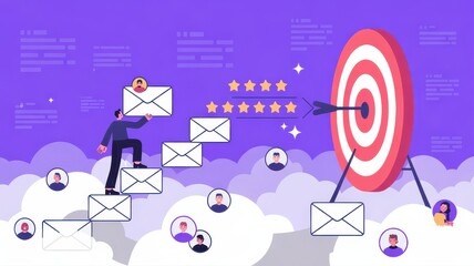Email Engagement Journey Toward Customer Satisfaction and Target Success