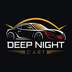 Fototapeta premium Sport Car Logo. Automotive, Car Showroom, Car Dealer Logo Design Vector