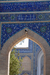 Samarkand , Uzbekistan 20 October, 2024: Guri Amir mausoleum arches
