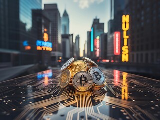 Bitcoin Cryptocurrency in the City Digital Currency Meets Urban Landscape