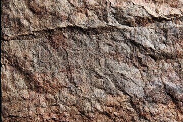 Close-up view of textured, wrinkled paper, mottled with shades of brown and gray.  Crinkled surface resembles bark or rough stone